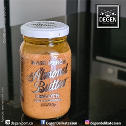 [MB-A-SM-250] Almond Butter - Smooth - Mani Bros
