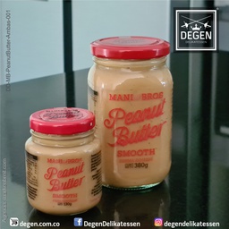 Peanut Butter - Smooth - Mani Bros