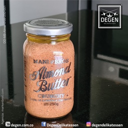 [MB-A-CR-250] Mantequilla de Almendras - Crunchy - Mani Bros